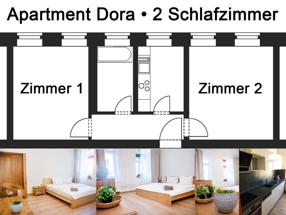 Apartment Dora Chemnitz  Exteriér fotografie